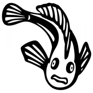 Aufkleber Fish 00