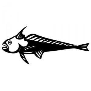 Aufkleber Fish 04