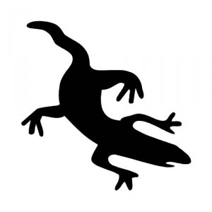 Folienaufkleber Motiv Salamander 01