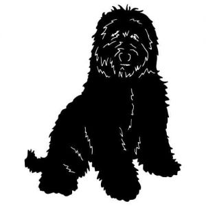 Aufkleber Hund Australien Labradoodle 2