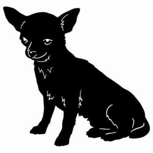 Aufkleber Hund Chihuahua 7