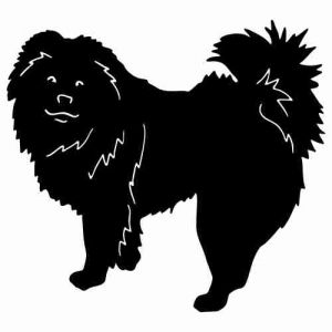 Aufkleber Hund Chow-Chow 3