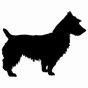 Aufkleber Hund Australien Terrier