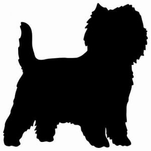 Aufkleber Hund Cairn Terrier 2