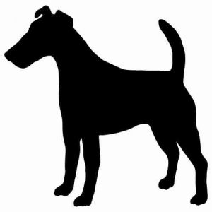 Aufkleber Hund Smooth Fox Terrier 2