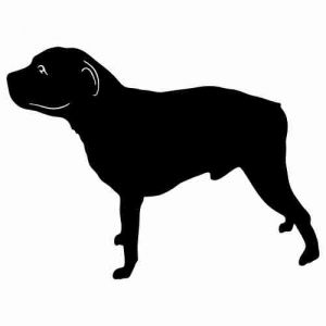 Aufkleber Hund Staffordshire Bull Terrier 2