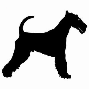 Aufkleber Hund Terrier