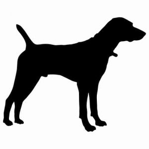 Aufkleber Hund Gun Dog 3