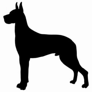 Aufkleber Hund Great Dane 4