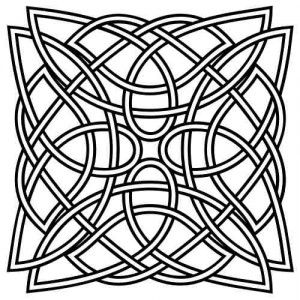 Folienaufkleber Celtic Designs 02