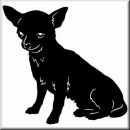 Aufkleber Hund Chihuahua 7