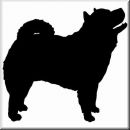 Aufkleber Hund Chow-Chow 2