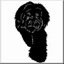 Aufkleber Hund Labradoodle 5