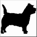 Aufkleber Hund Cairn Terrier