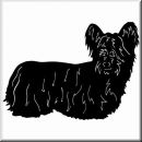 Aufkleber Hund Skype Terrier