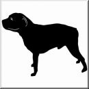 Aufkleber Hund Staffordshire Bull Terrier 2