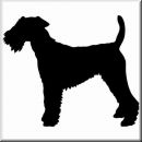 Aufkleber Hund Welsh Terrier