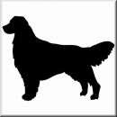 Aufkleber Hund Golden Retriever 3