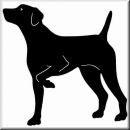 Aufkleber Hund Gun Dog 2