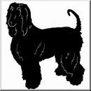 Aufkleber Hund Afghan Hound 2