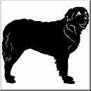 Aufkleber Hund Leonberger