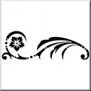 Dekoaufkleber Scroll Designs 001