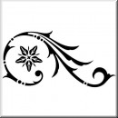 Dekoaufkleber Scroll Designs 004