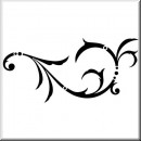 Dekoaufkleber Scroll Designs 009